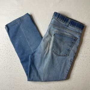 Vintage Levis For Men Skosh Jeans Blue Denim Straight Leg 34x26 Made in USA